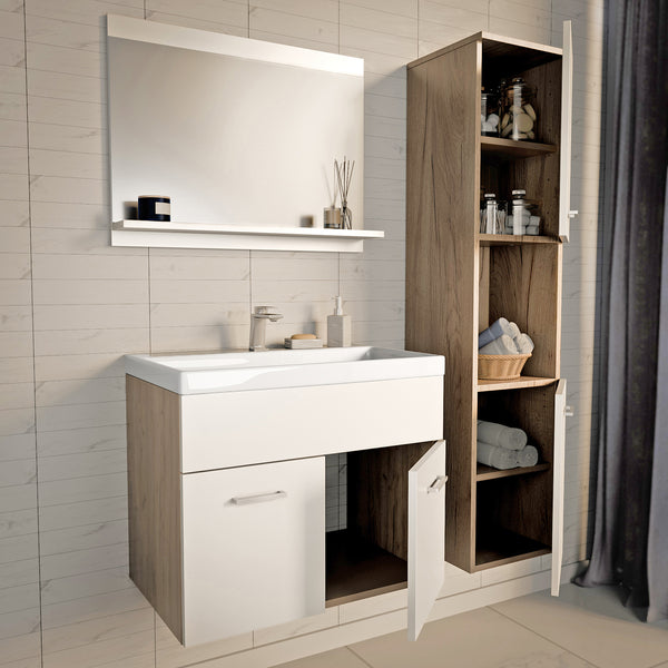 Conjunto de muebles de baño Krildihana de 3 piezas [en.casa]