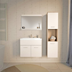 Conjunto de muebles de baño Krildihana de 3 piezas [en.casa]