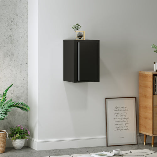 Armario colgante Burlöv 50x33x35 cm acero [en.casa]