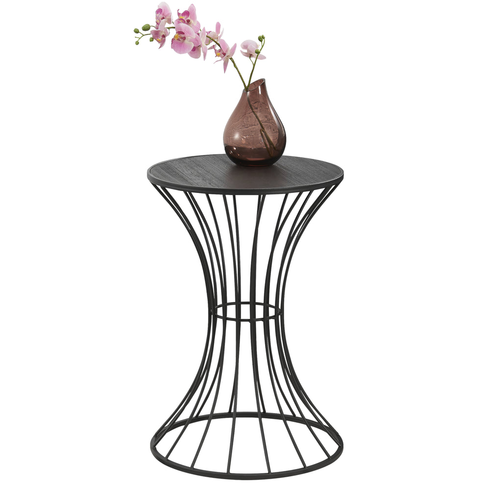 Mesa auxiliar Sablier en forma de reloj de arena en varios colores en.casa - premiumXL
