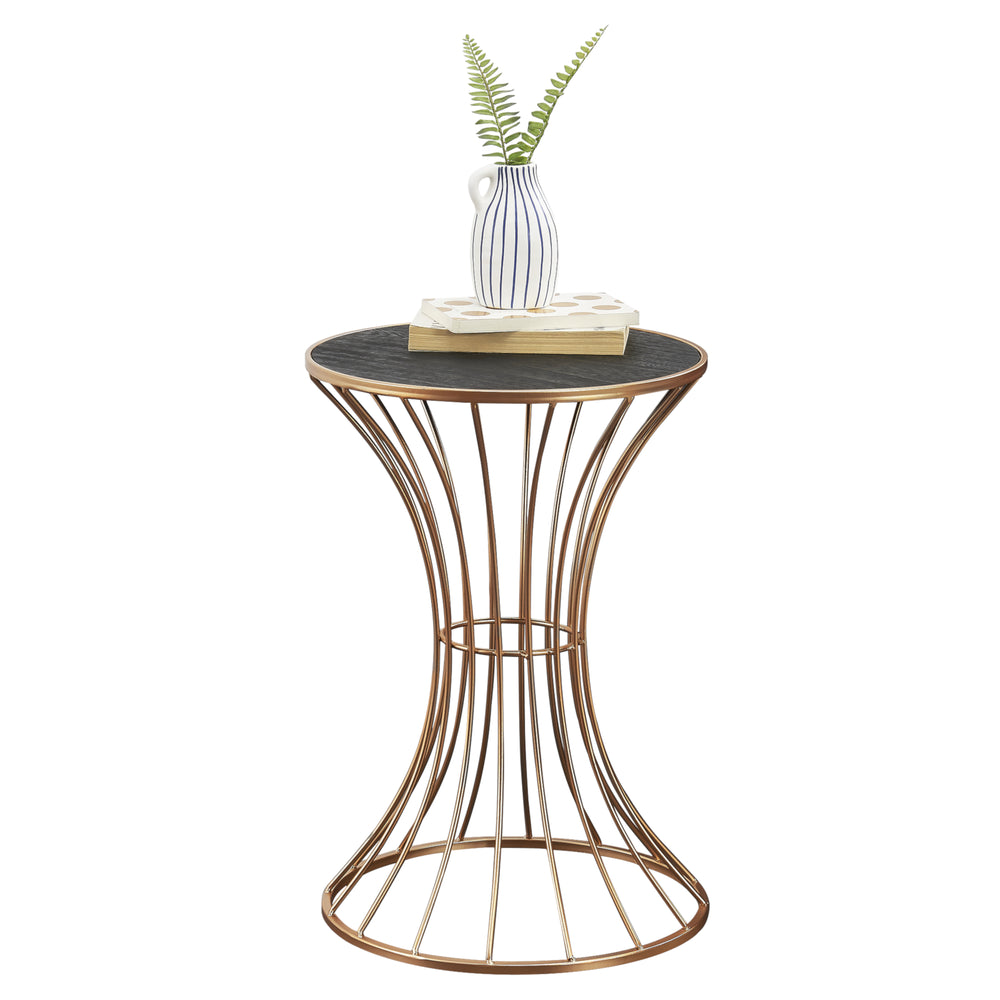 Mesa auxiliar Sablier en forma de reloj de arena en varios colores en.casa - premiumXL