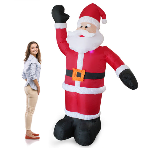 Figuras navideñas inflables gigantes con iluminación LED [en.casa]