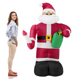 Figuras navideñas inflables gigantes con iluminación LED [en.casa]