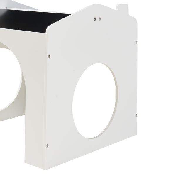 Mesa de dibujo para niños Romso Conjunto de mesa infantil con 2 sillas [en.casa]