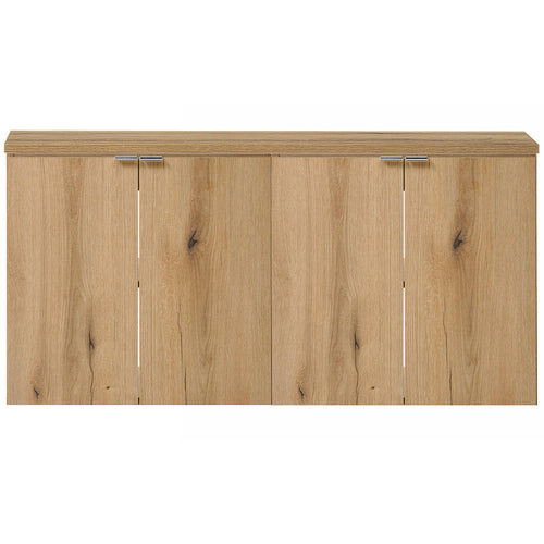 Mueble bajo lavabo con puertas Skelbolu [en.casa]