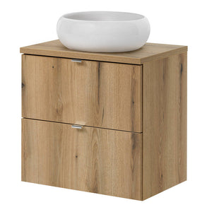 Lavabo Skelbolu con cajones 60x72x40 cm [en.casa]