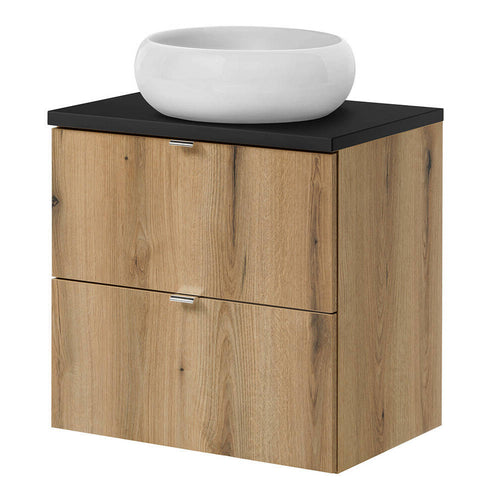 Lavabo Skelbolu con cajones 60x72x40 cm [en.casa]