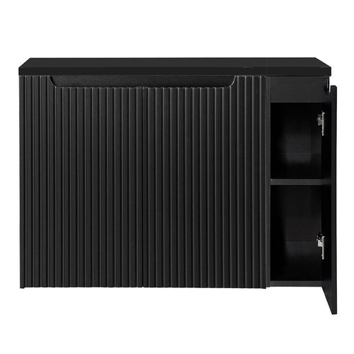 Mueble bajo lavabo Skelbolu con puertas [en.casa]
