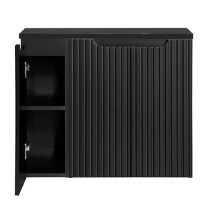 Mueble bajo lavabo Skelbolu con puertas [en.casa]