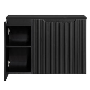 Mueble bajo lavabo Skelbolu con puertas [en.casa]